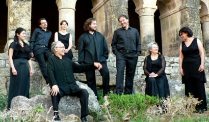 Photo de l'Ensemble Gilles Binchois en résideence à la Cité de la Voix