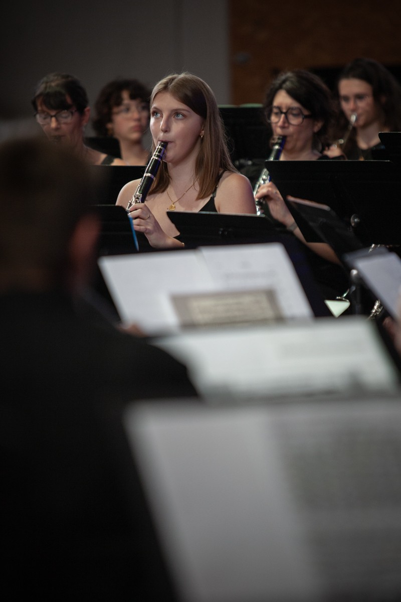 L'Orchestre d'Harmonie de la Ville de Tonnerre © Louis Quéant