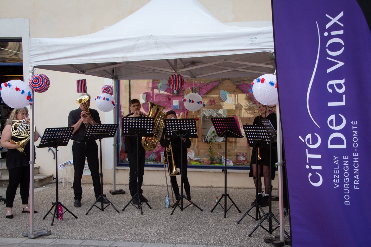 Ensemble de cuivres du conservatoire d'Avallon © Cité de la Voix